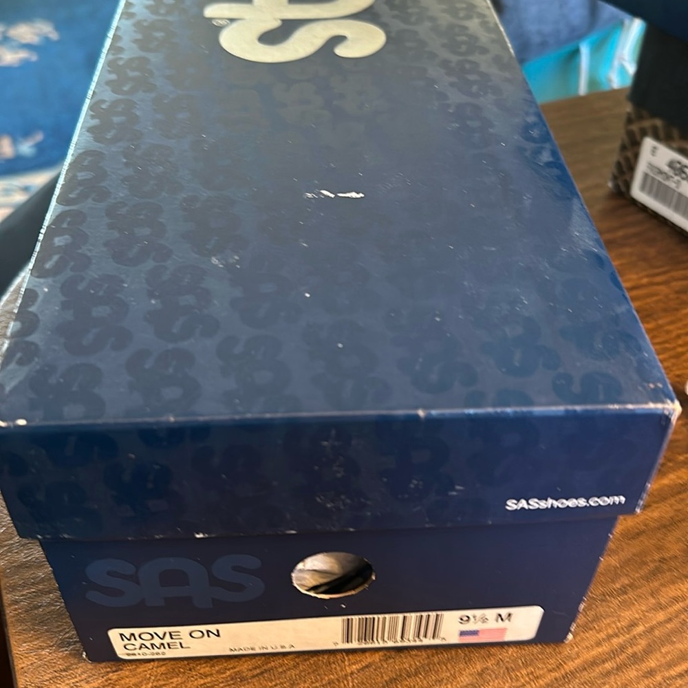 SAS Men's Move On Lace Up Brown Sz  9 1/2 Comfort Shoe like new in original box - Picture 10 of 10